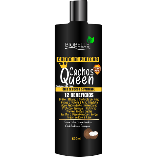 CREME DE PENTEAR CACHOS QUEEN BIOBELLE 500 ML