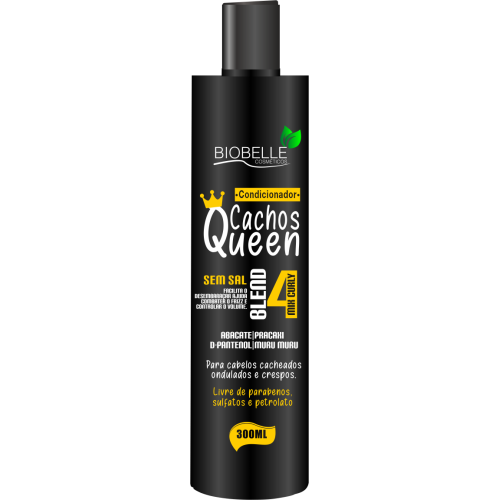 CONDICIONADOR CACHOS QUEEN BIOBELLE 300 ML CONDICIONADOR CACHOS QUEEN BIOBELLE 300 ML