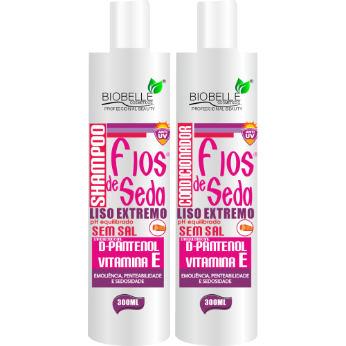 KIT FIOS DE SEDA 300ML KIT FIOS DE SEDA 300ML