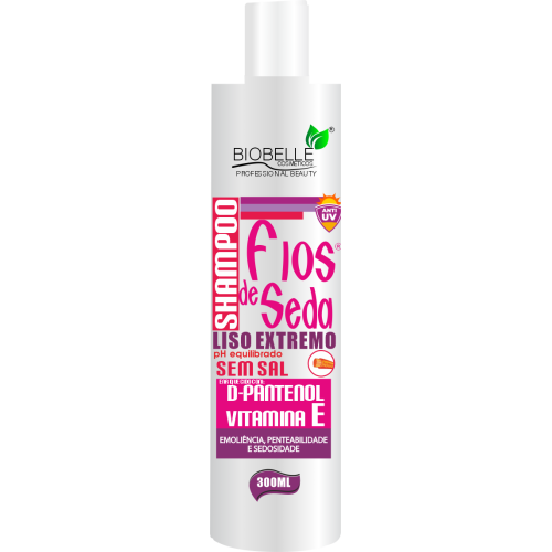 SHAMPOO FIOS DE SEDA BIOBELLE 300ML SHAMPOO FIOS DE SEDA BIOBELLE 300ML