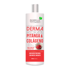 LOCÃO HIDRATANTE CORPORAL PITANGA E COLAGENO BIOBELLE 500 ML