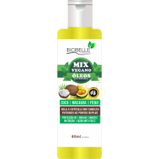MIX  OLEO VEGANO COCO, MACAUBA, PEQUI BIOBELLE 60ML