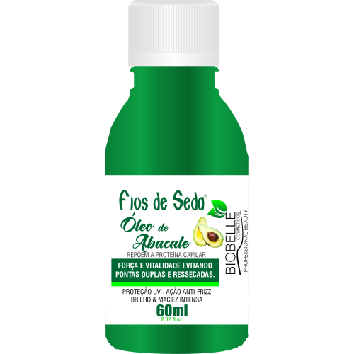 ÓLEO CAPILAR ABACATE BIOBELLE 60 ML LOTE:BB011021