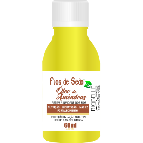 ÓLEO CAPILAR AMENDOAS BIOBELLE 60ML