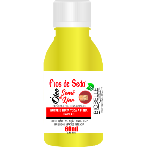 ÓLEO CAPILAR SEMI DE LINO BIOBELLE 60ML LOTE: BB061021 ÓLEO CAPILAR SEMI DE LINO BIOBELLE 60ML LOTE: BB061021