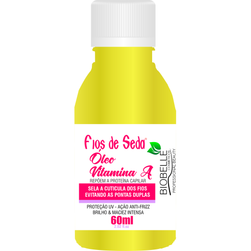 ÓLEO CAPILAR VITAMINA A  BIOBELLE 60ML  BIO LOTE:BB071021