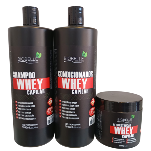 KIT RECONSTRUÇÃO WHEY CAPILAR KIT RECONSTRUÇÃO WHEY CAPILAR