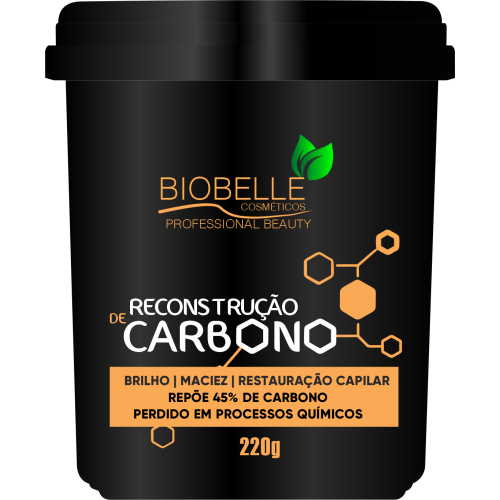 RECONSTRUÇAO DE CARBONO BIOBELLE 220G LOTE: BB010322 RECONSTRUÇAO DE CARBONO BIOBELLE 220G LOTE: BB010322
