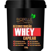 RECONSTRUÇAO WHEY CAPILAR BIOBELLE 220G  LOTE: BB020322