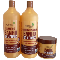 KIT BANHO DE VERNIZ