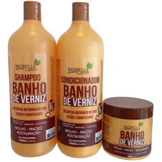 KIT BANHO DE VERNIZ